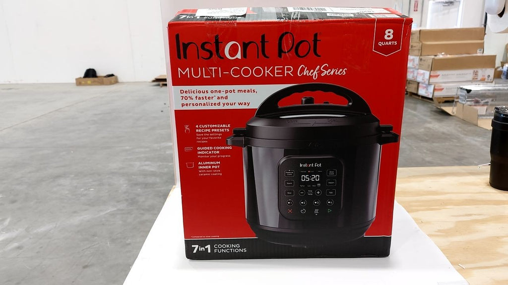 Instant Pot Chef Series 8 Qt Pressure Cooker and Multi-Cooker