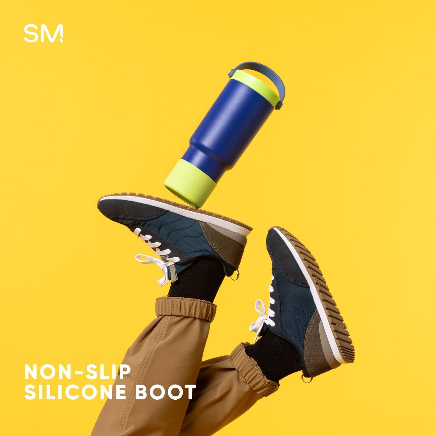 24oz Stainless Steel Kids Flip Straw Tumbler - 80s Mix