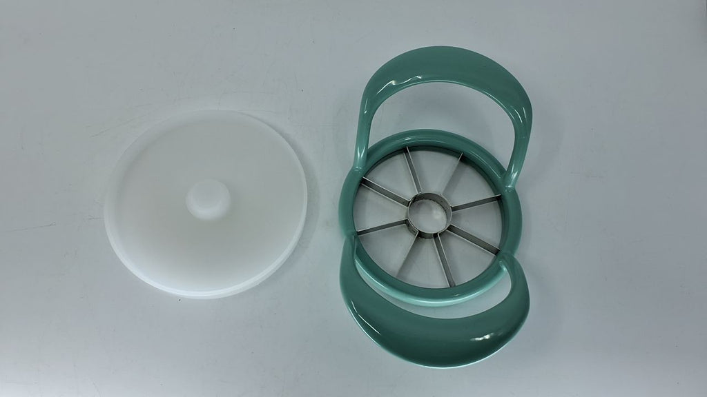 Martha Stewart Erwin Apple Corer and Slicer W/Cover - Martha Blue