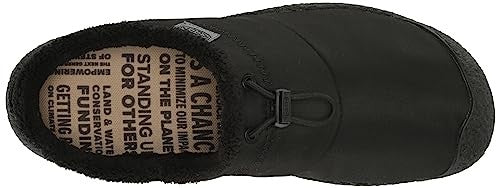 KEEN Women's Howser 3 Slide Comfy Durable Slippers, Black Smooth Nylon, 10.5
