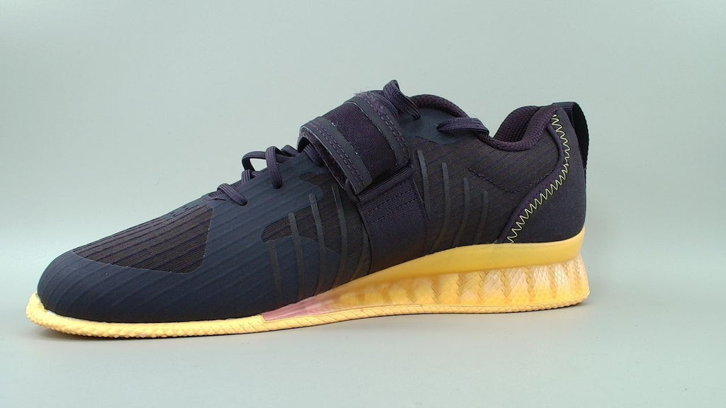 adidas Unisex Adipower Weightlifting 3 Sneaker, Aurora Black/Zero, 8 US Men