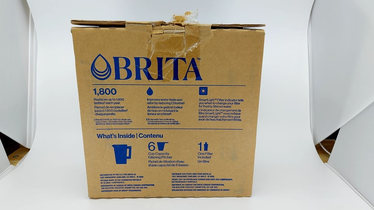 Brita Metro Water Filter Pitcher, 6-Cup, Turquoise, Includes 1 Filter