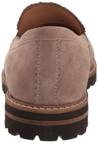 Trotters Women's Fayth Loafer, Stone Suede, 8 Wide