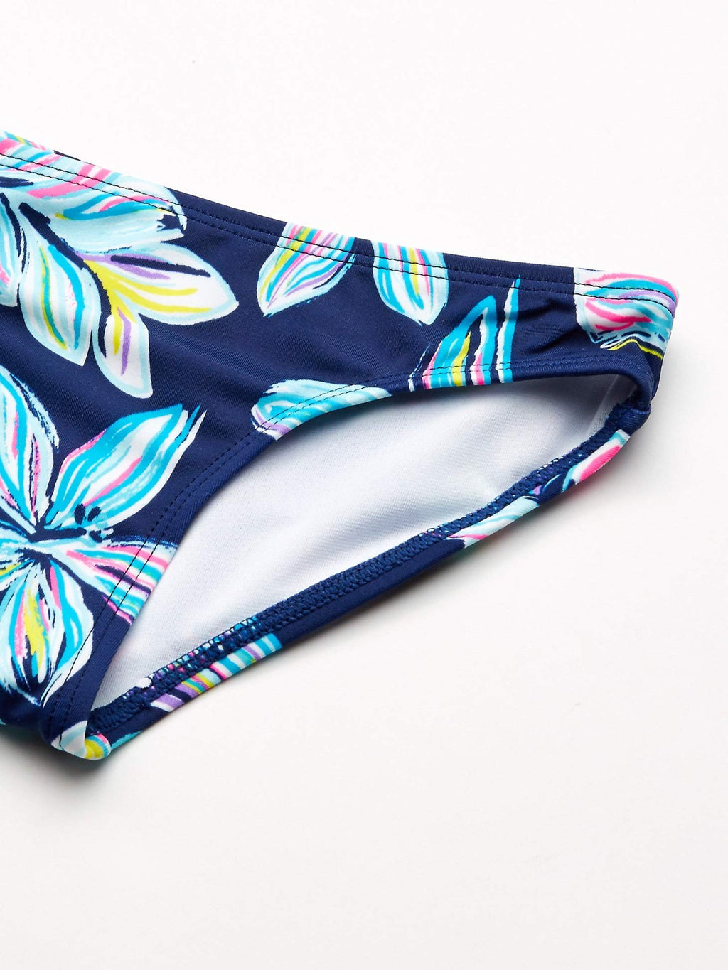 Girls' Long Sleeve Rashguard Swim Set, Kanu Surf, Navy, Size 12