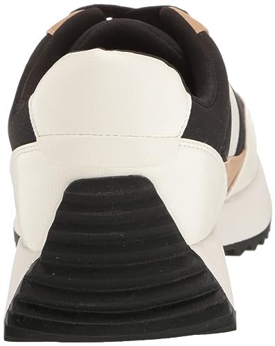 DV Dolce Vita Womens Bettie Sneaker, Black White, 5.5 US