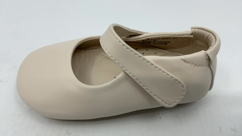 White Baby Walking Shoes 12-18 Months Moccasins by Felix & Flora
