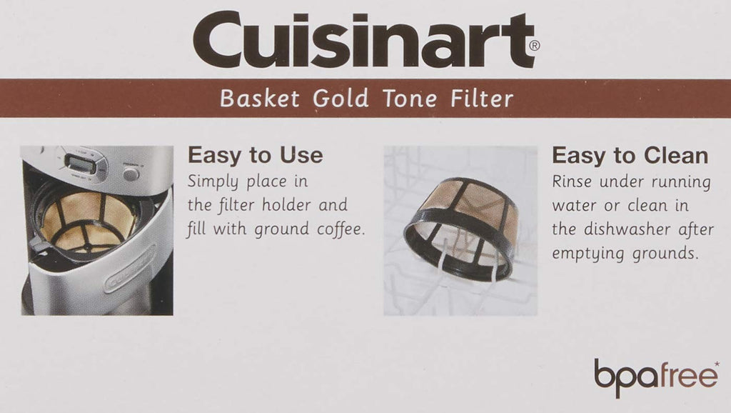 Cuisinart GTF-B Gold Tone Coffee Filter, Basket