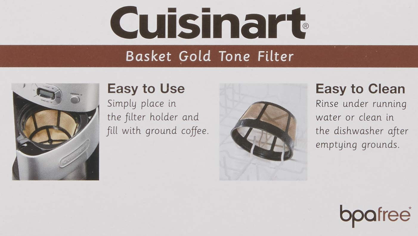 Cuisinart GTF-B Gold Tone Coffee Filter, Basket
