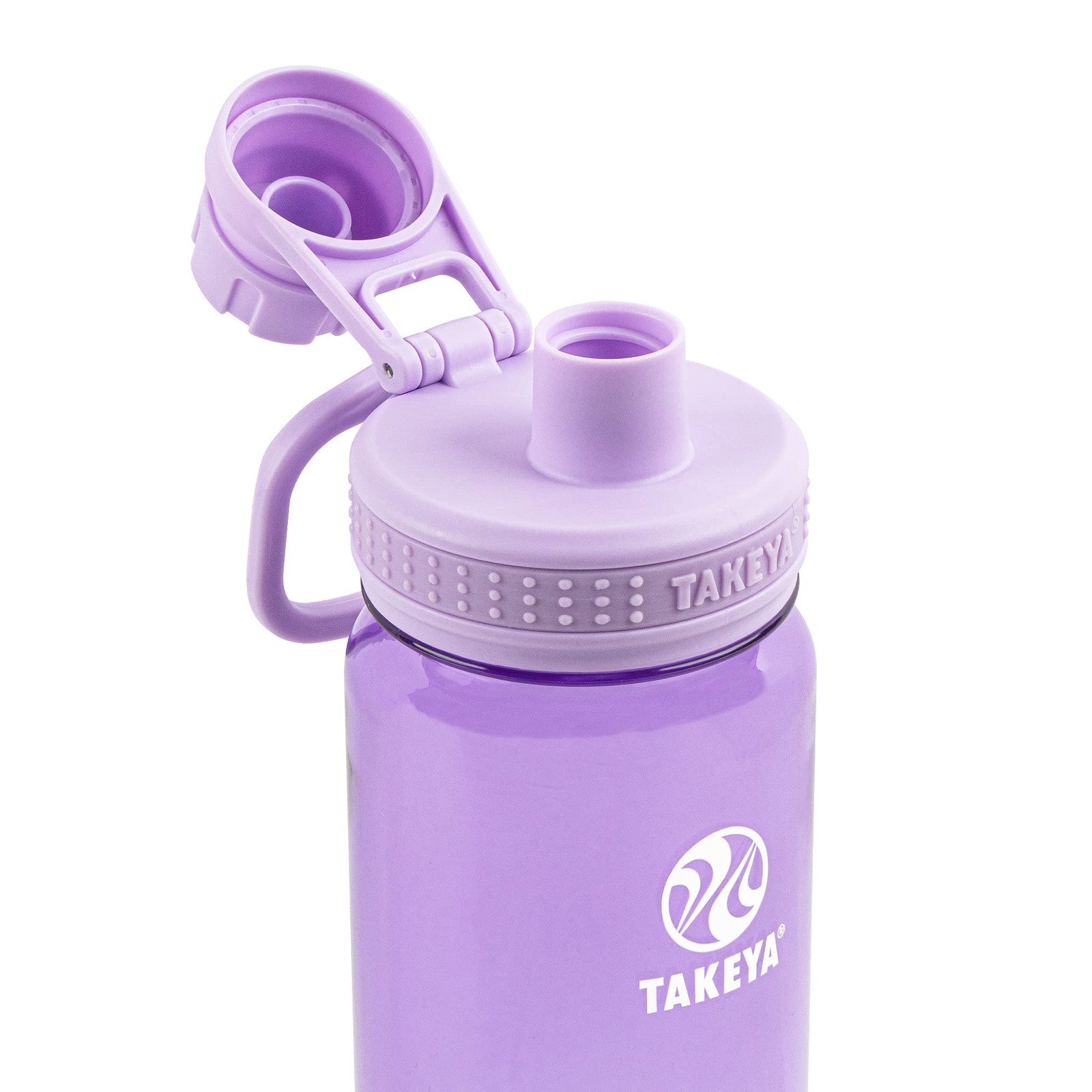 24 oz Takeya Tritan Sport Water Bottle w/ Spout Lid, Leak-Proof, Purple