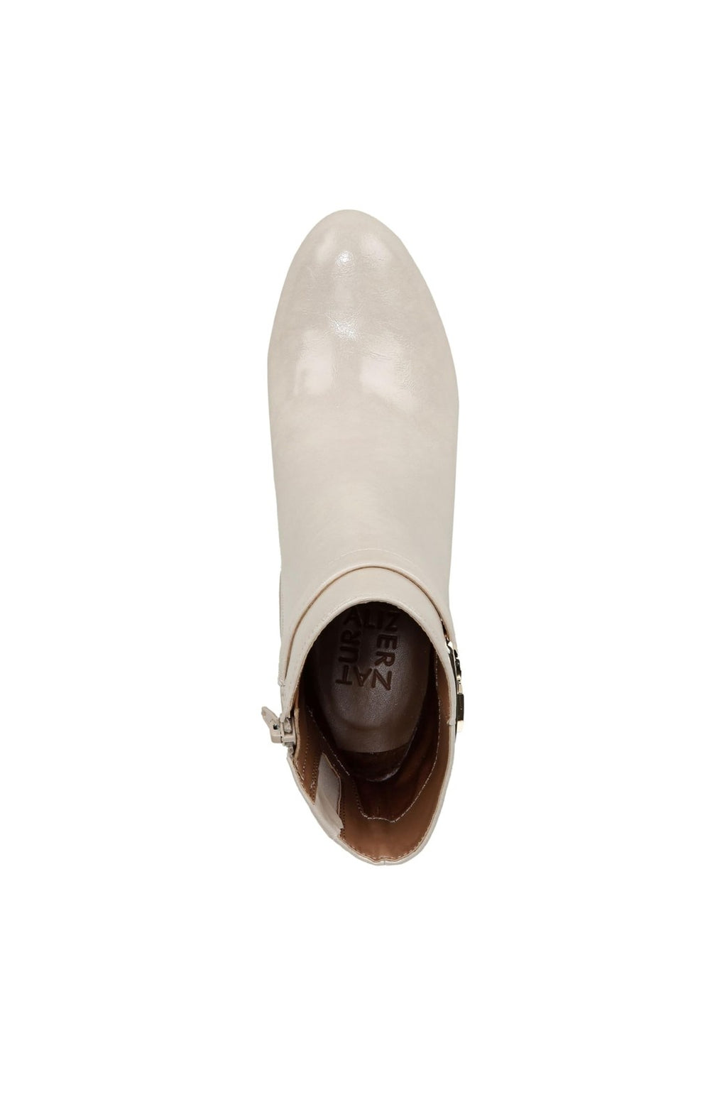 Naturalizer Womens Lottie Ornament Detail Ankle Bootie Porcelain White 8.5 M