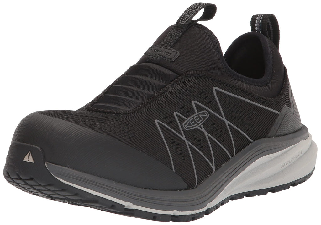 KEEN Utility Men's Industrial Work Shoes, Composite Toe, Size 9, Vapor/Black