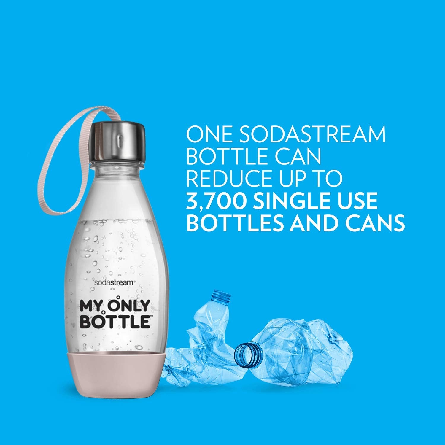 sodastream 0.5 Liter My Only Bottle Pink