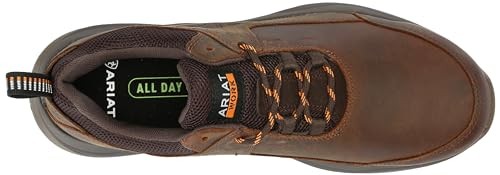 ARIAT Men's Working Mile SD Composite Toe Work Boot, Distressed Brown, 11.5 Wide