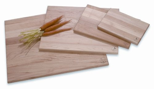 J.K. Adams 12-Inch-by-8-Inch Sugar Maple Wood Takes Two Cutting Board