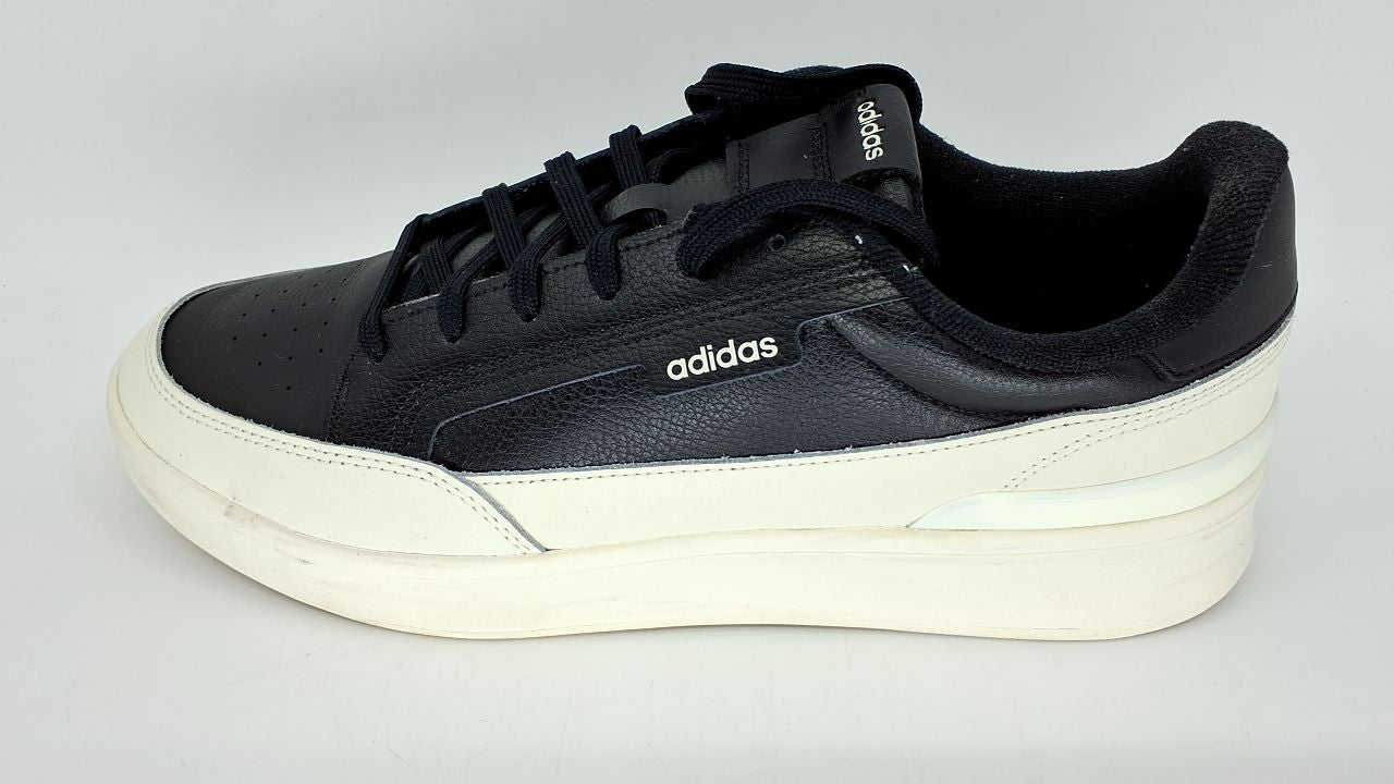 adidas Mens Aspyre Sportswear, Black/Off White/Off White, 13