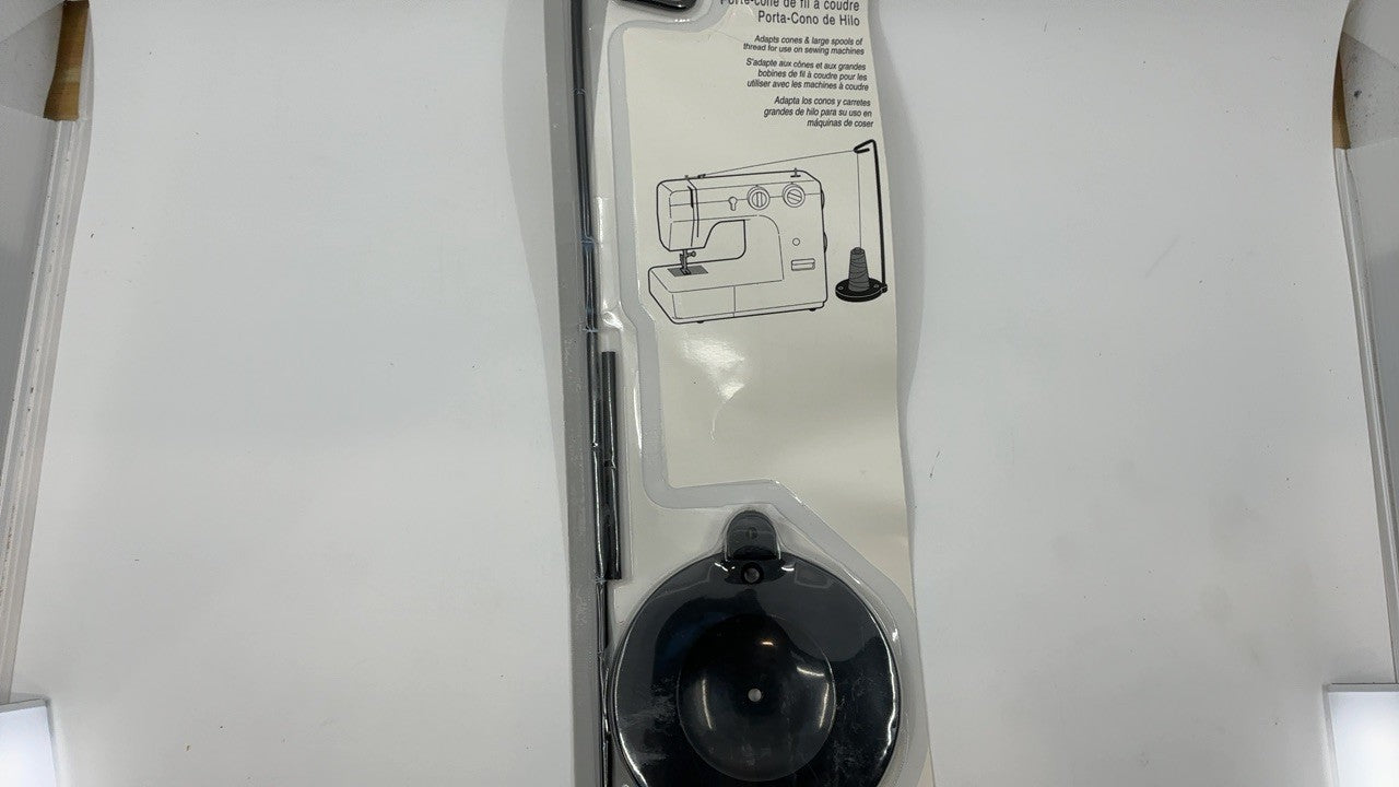 Dritz Cone Thread Holder Notion, 1-Pack, Black