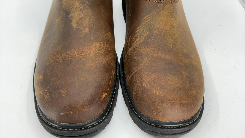 Skechers Men's Blaine Orsen Ankle Boot,Dark Brown,12 M US