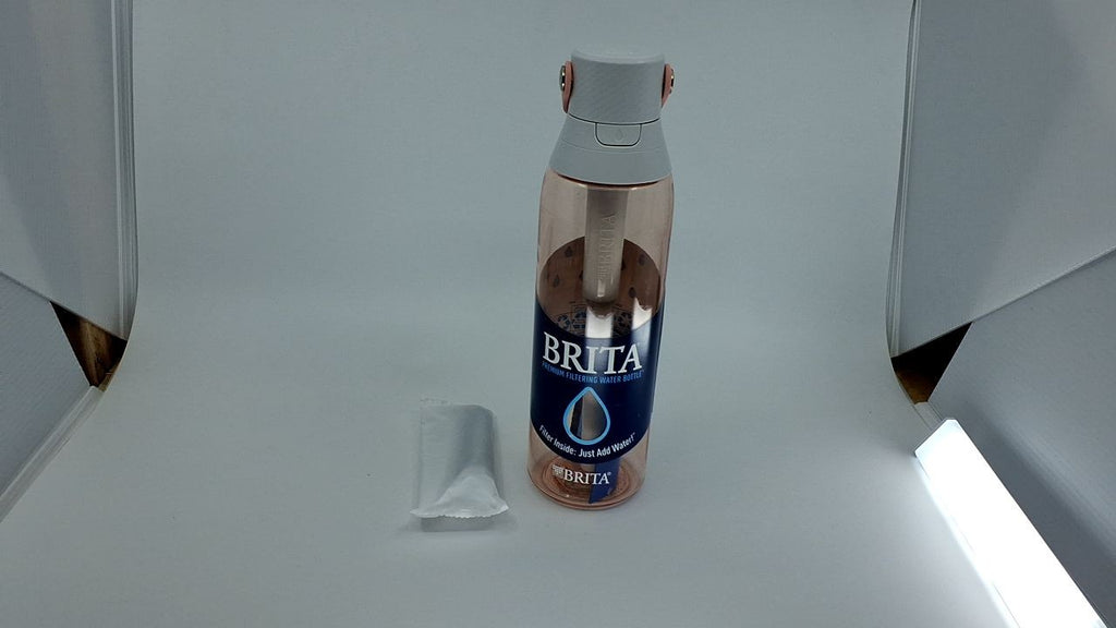 BPA-Free Brita 26 oz Water Bottle w/ Filter, Replaces 300 Plastic Bottles