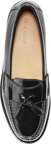 Cole Haan Men's Pinch Tassel Loafer, Black, 9.5 D US