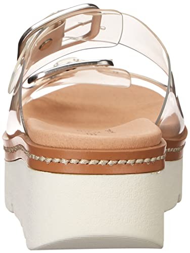 Chinese Laundry Women's SURFS UP Sandal, Clear, 8.5 US M