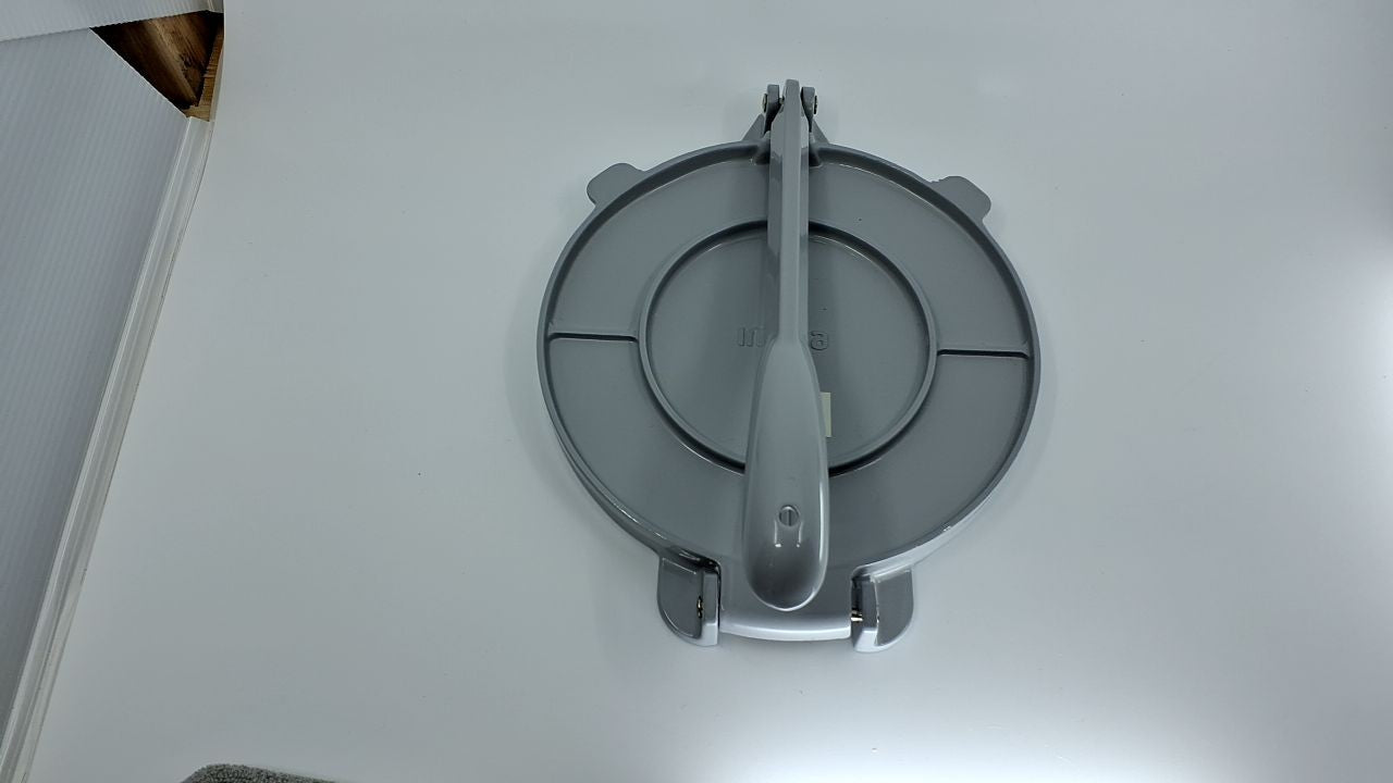 IMUSA USA Tortilla Press, 8 Inch, Silver