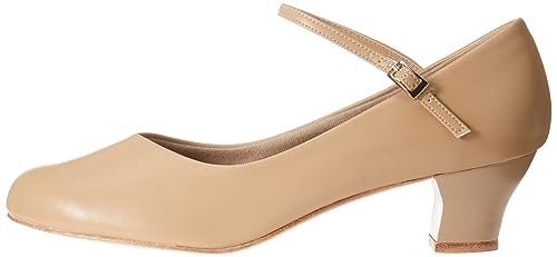Capezio Women's Cassie Jr. Character Shoe, Caramel, 6M