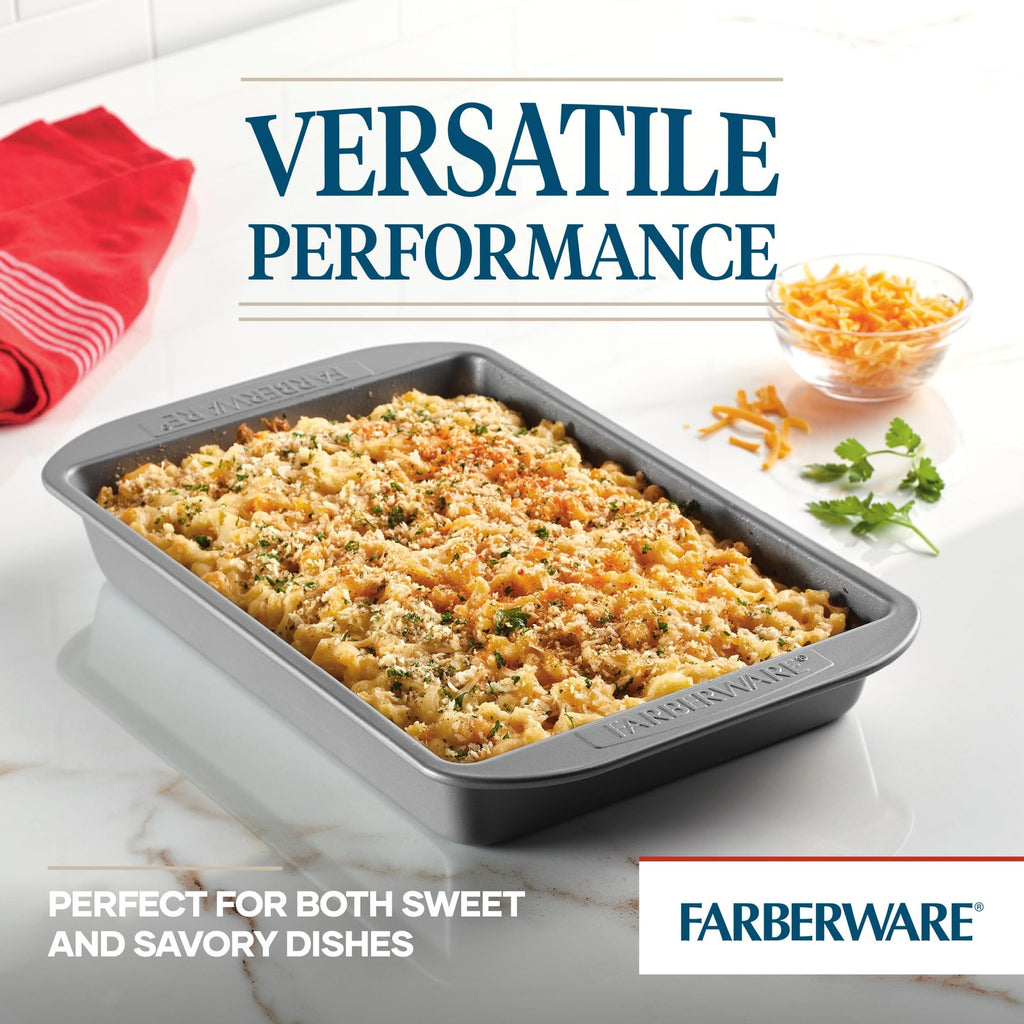 Farberware 9x13 Nonstick Baking Pan w/ Lid - Rectangular