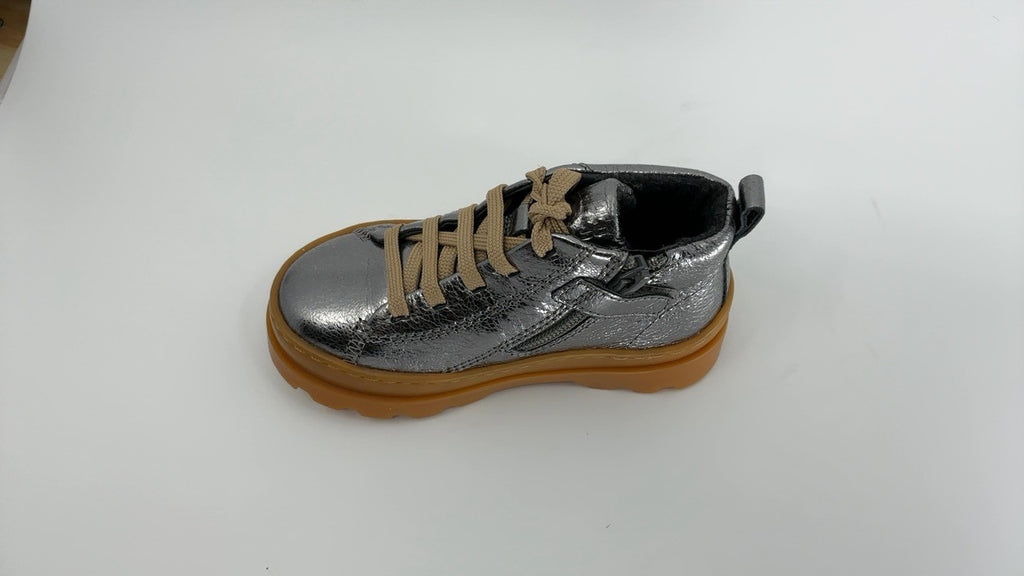 Camper Kids Baby Modern Ankle Boot, Dark Gray, 8 US Unisex Infant