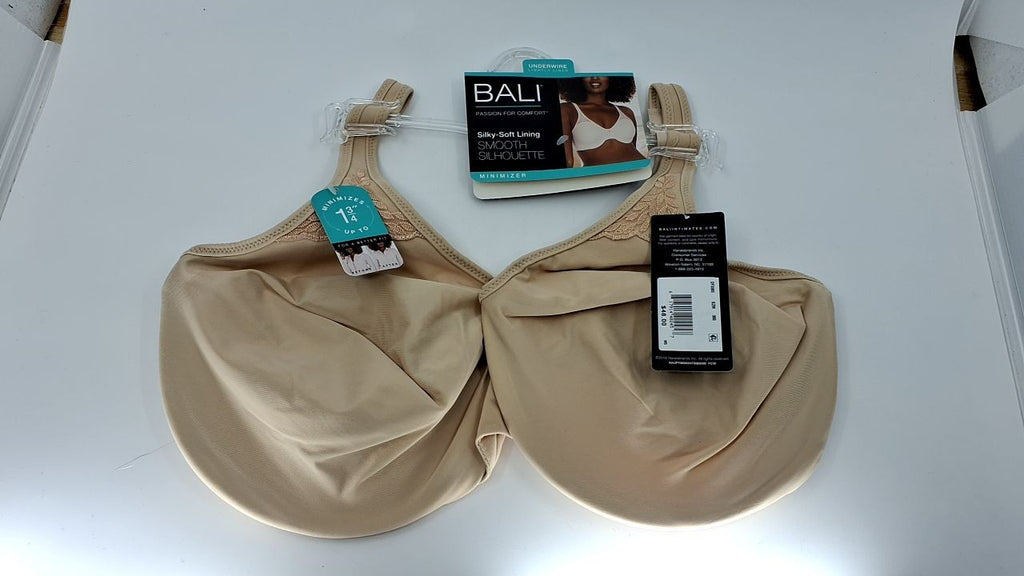 Bali womens Passion For Comfort Minimizer Underwire Bra, SOFT TAUPE, 36G
