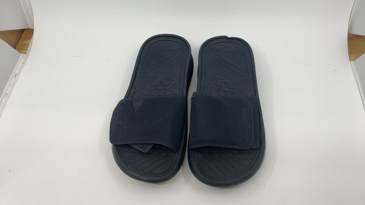 Vionic Unisex Rejuvenate Sandal, Navy Blue Synthetic Nubuck, 7 US Men