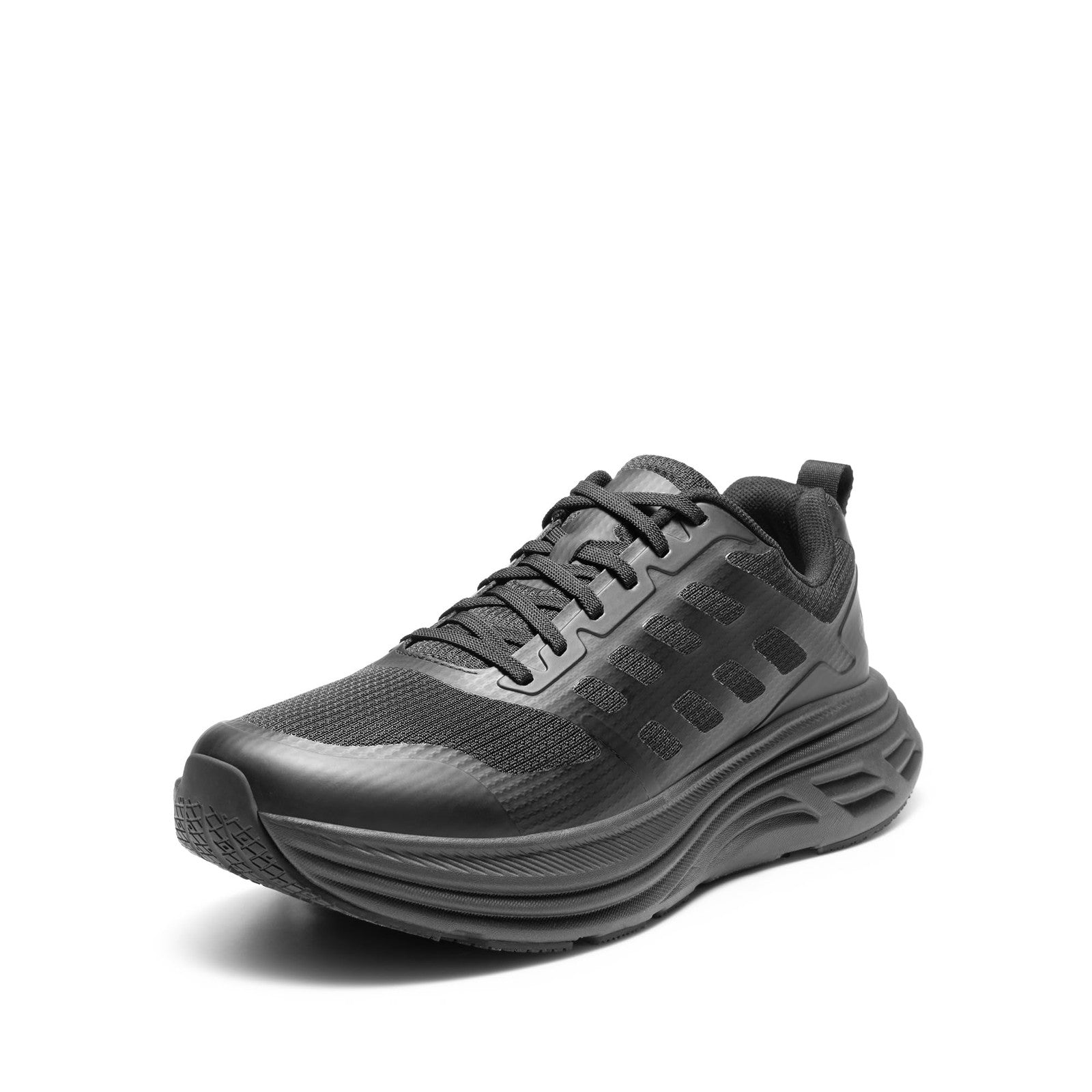 NORTIV 8 Men's Size 12 All Black Athletic Shoes for Walking & Running
