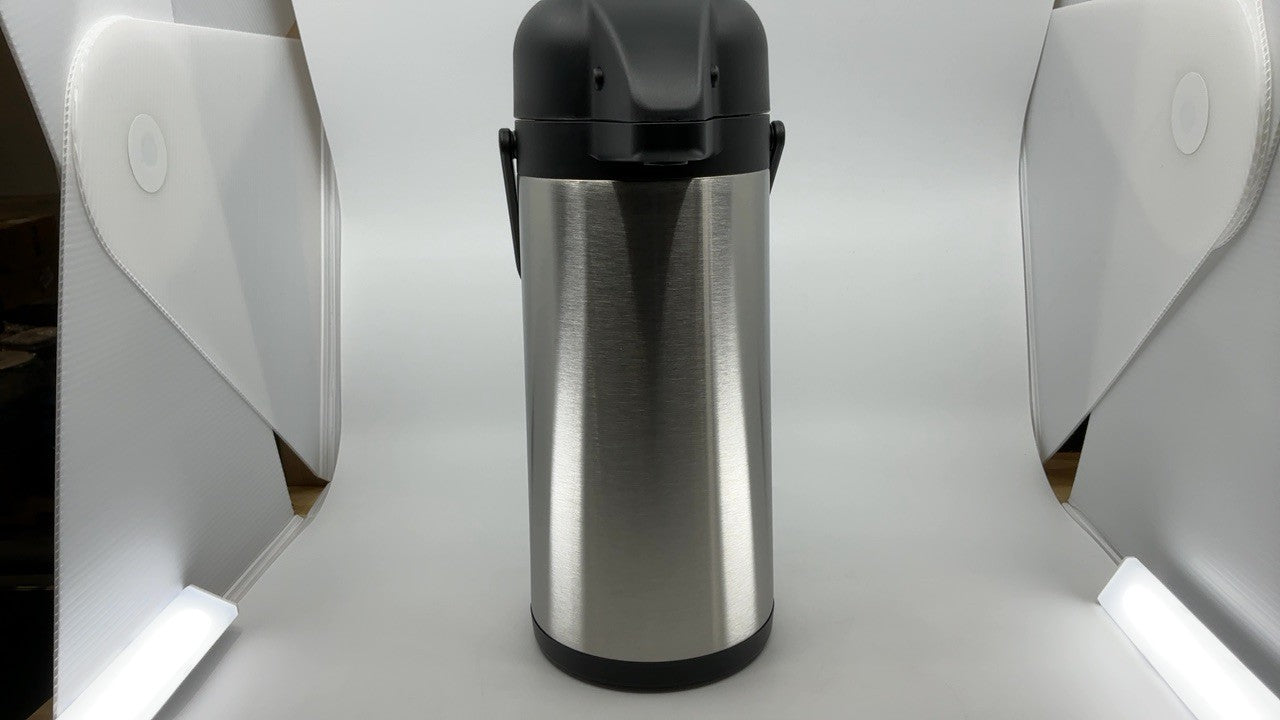 Insulated 102 Oz Coffee Carafe - Stainless Steel Thermal Beverage Dispenser