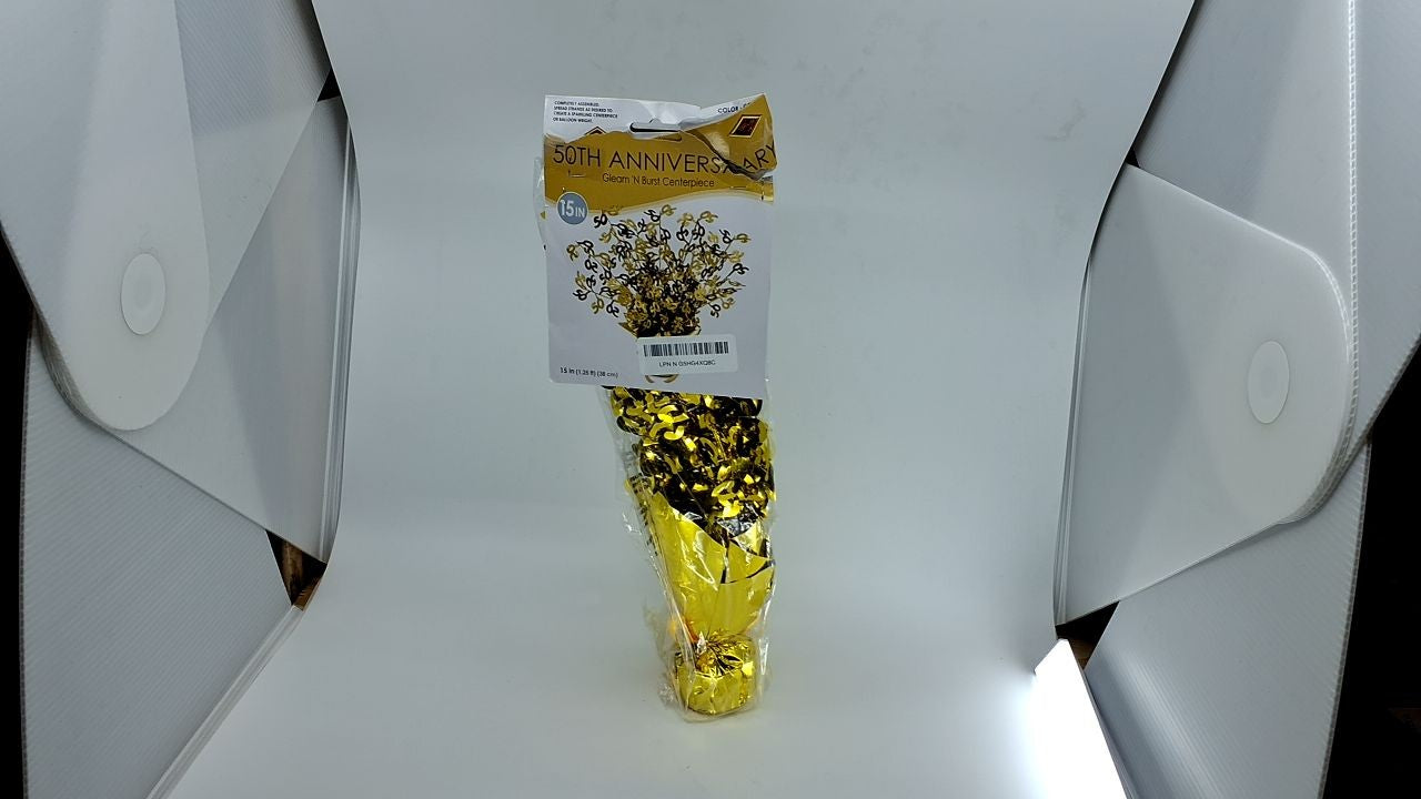 50 Gleam 'N Burst Gold Centerpiece Pack of 2