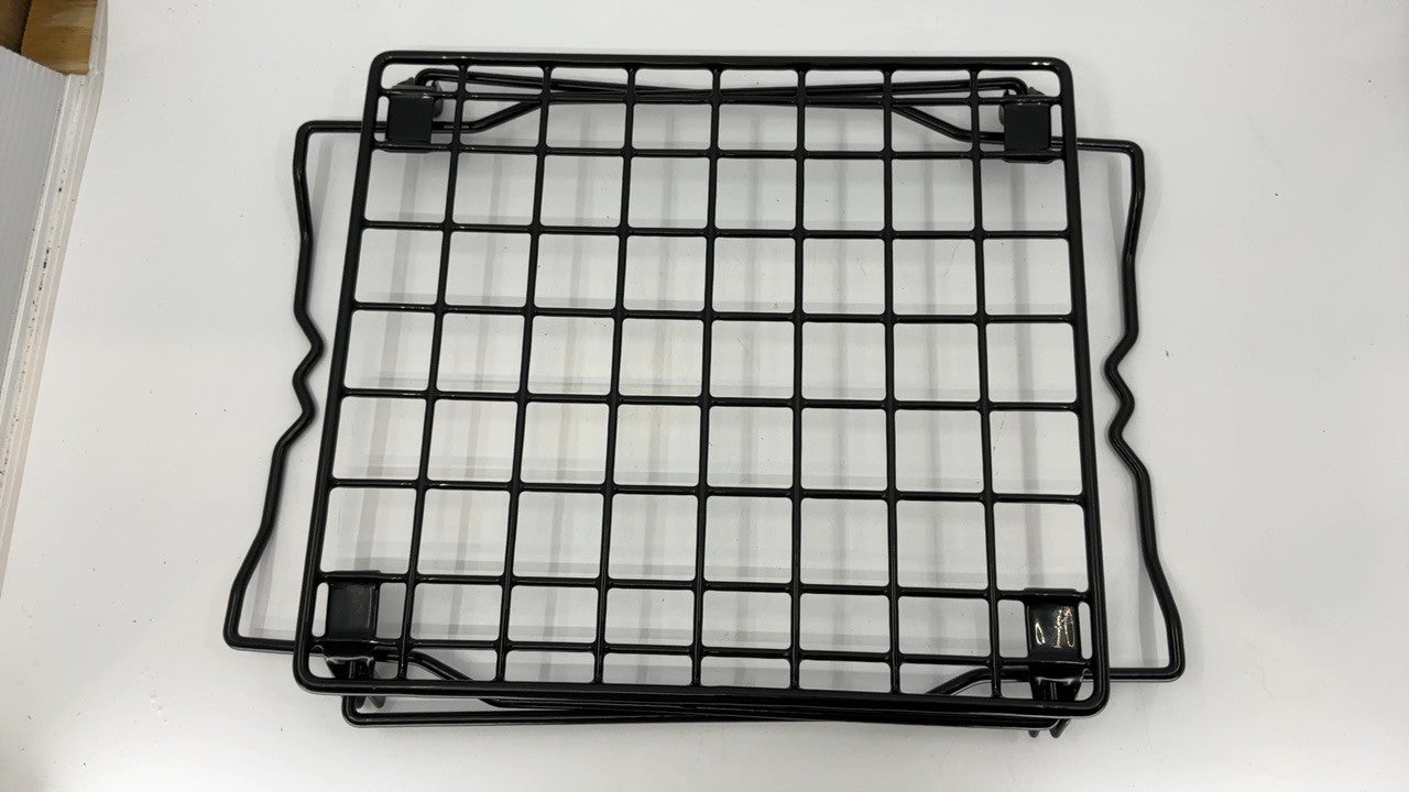 Black Locker Shelf, Stackable & Extra Tall, 12 In for School Lockers