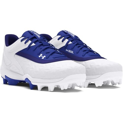 Under Armour Boys' Leadoff Low RM JR 3.0, (400) Royal/White/Royal, 11K, US