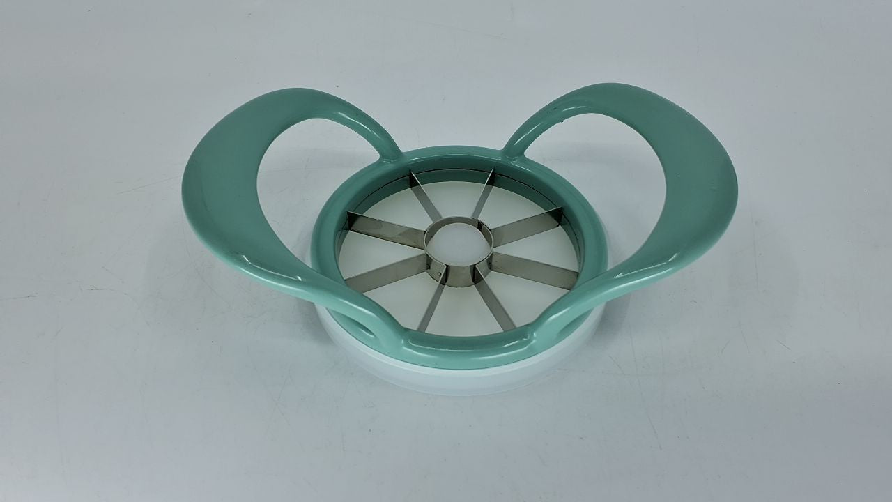 Martha Stewart Erwin Apple Corer and Slicer W/Cover - Martha Blue