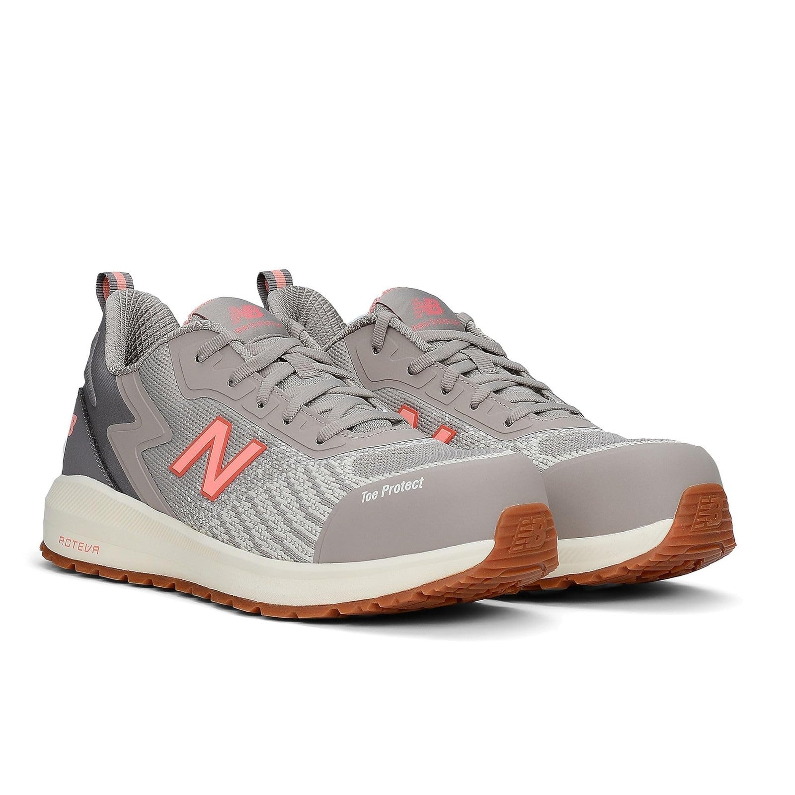 New Balance Women's Speedware Shoes, Composite Toe, Beige/Desert Flower, 9.5 W