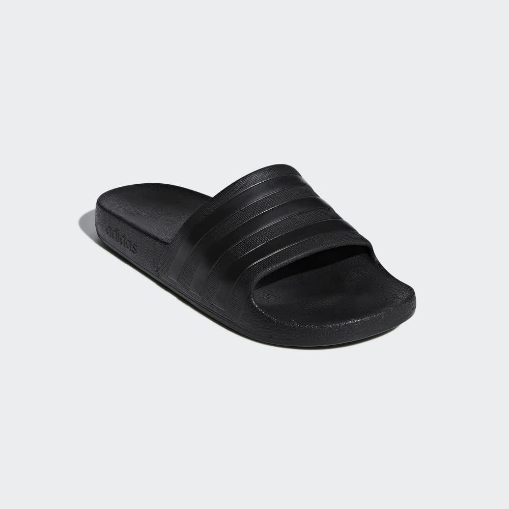 adidas Adilette Aqua Black Slides Men's 11 & Women's 12