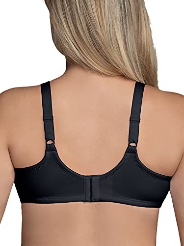 Vanity Fair Women's Black Underwire Bra, Full Figure, Size 40C