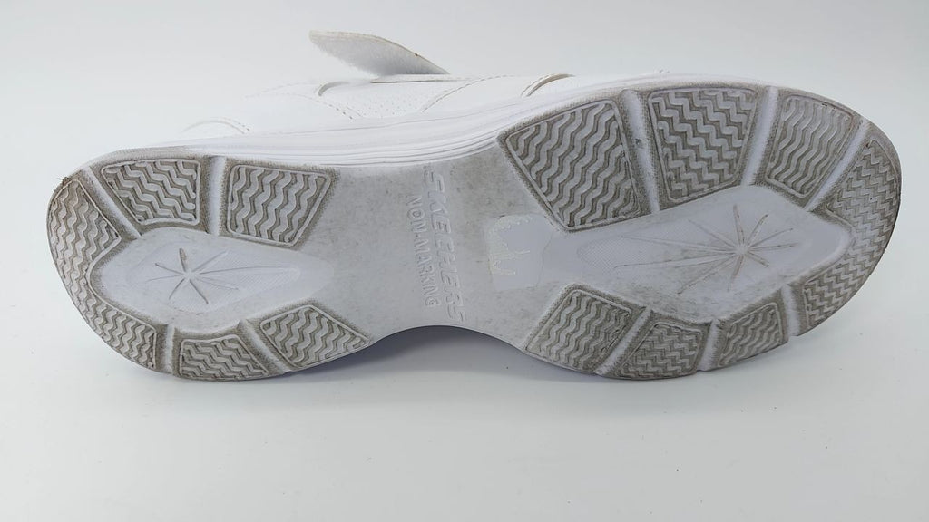 Skechers girls Glimmer Kicks Sneaker, White, 4.5 Big Kid US