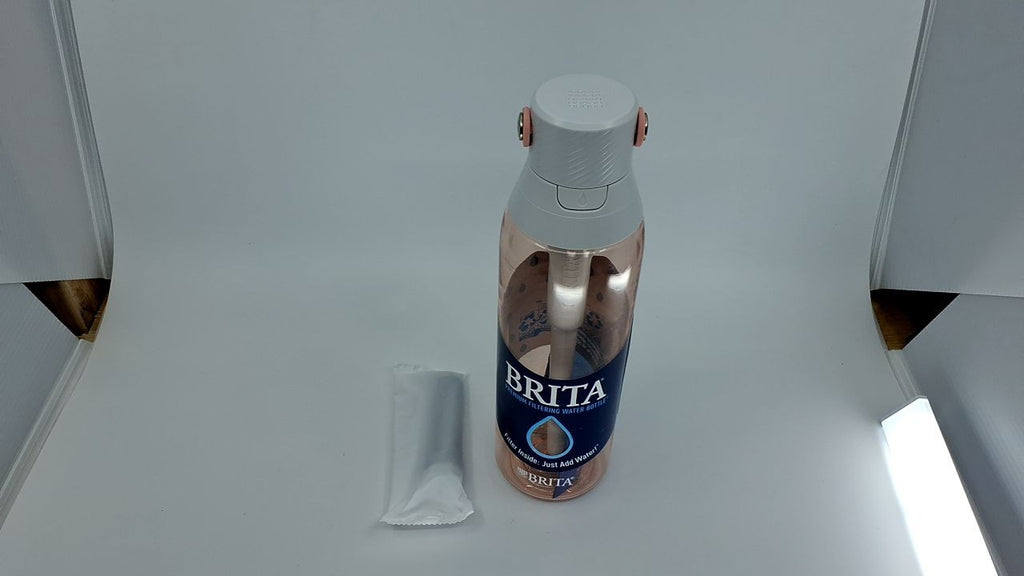 BPA-Free Brita 26 oz Water Bottle w/ Filter, Replaces 300 Plastic Bottles