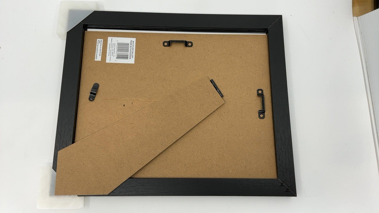 MCS 8x10 Picture Frame Black Woodgrain, Vertical & Horizontal Display