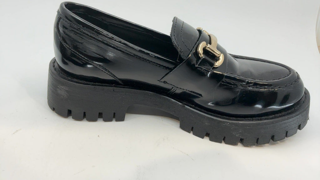 Steve Madden Women's Lando Loafer, Black, 6.5