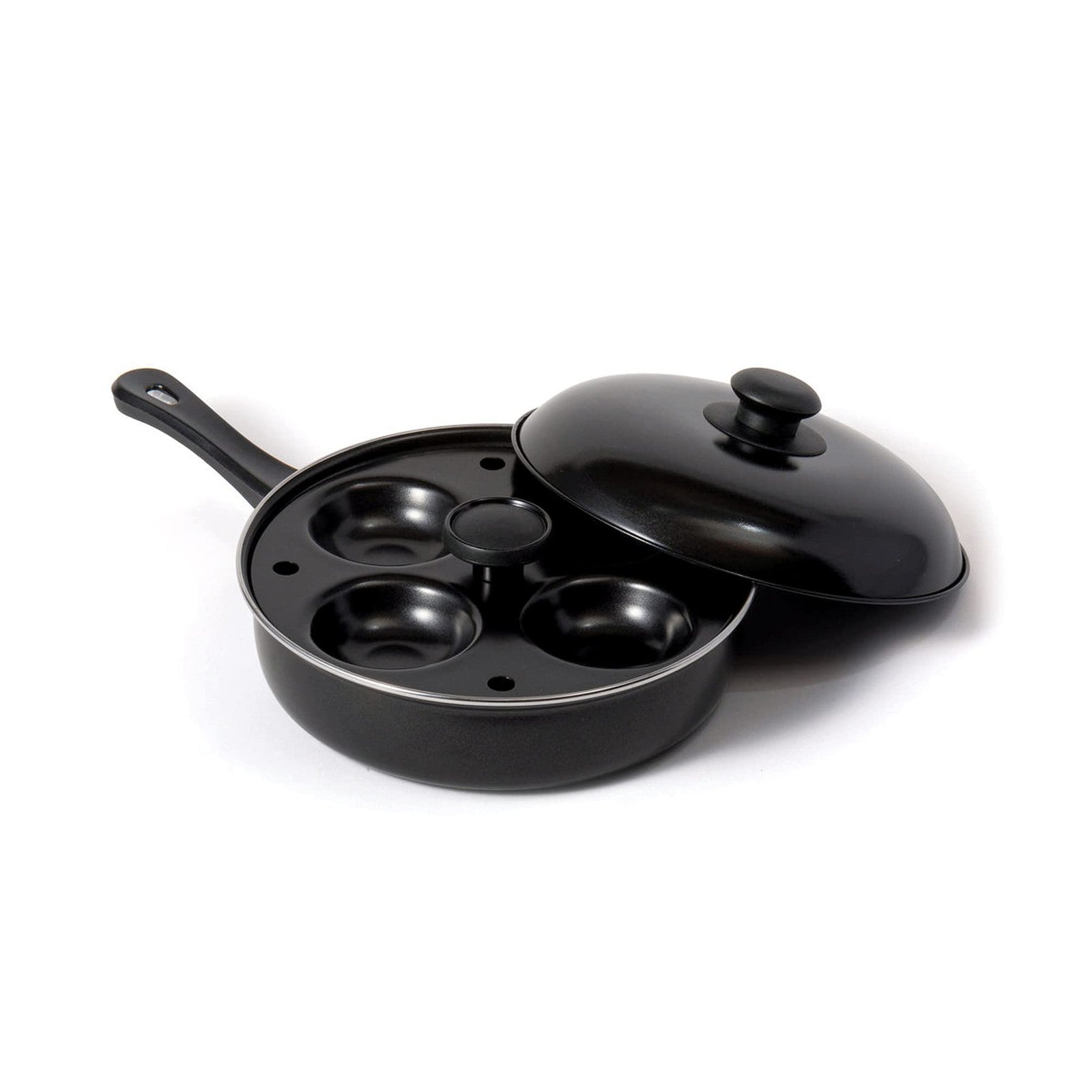 Fox Run Egg Pan, Non-stick Egg Poacher and Fry Pan Set