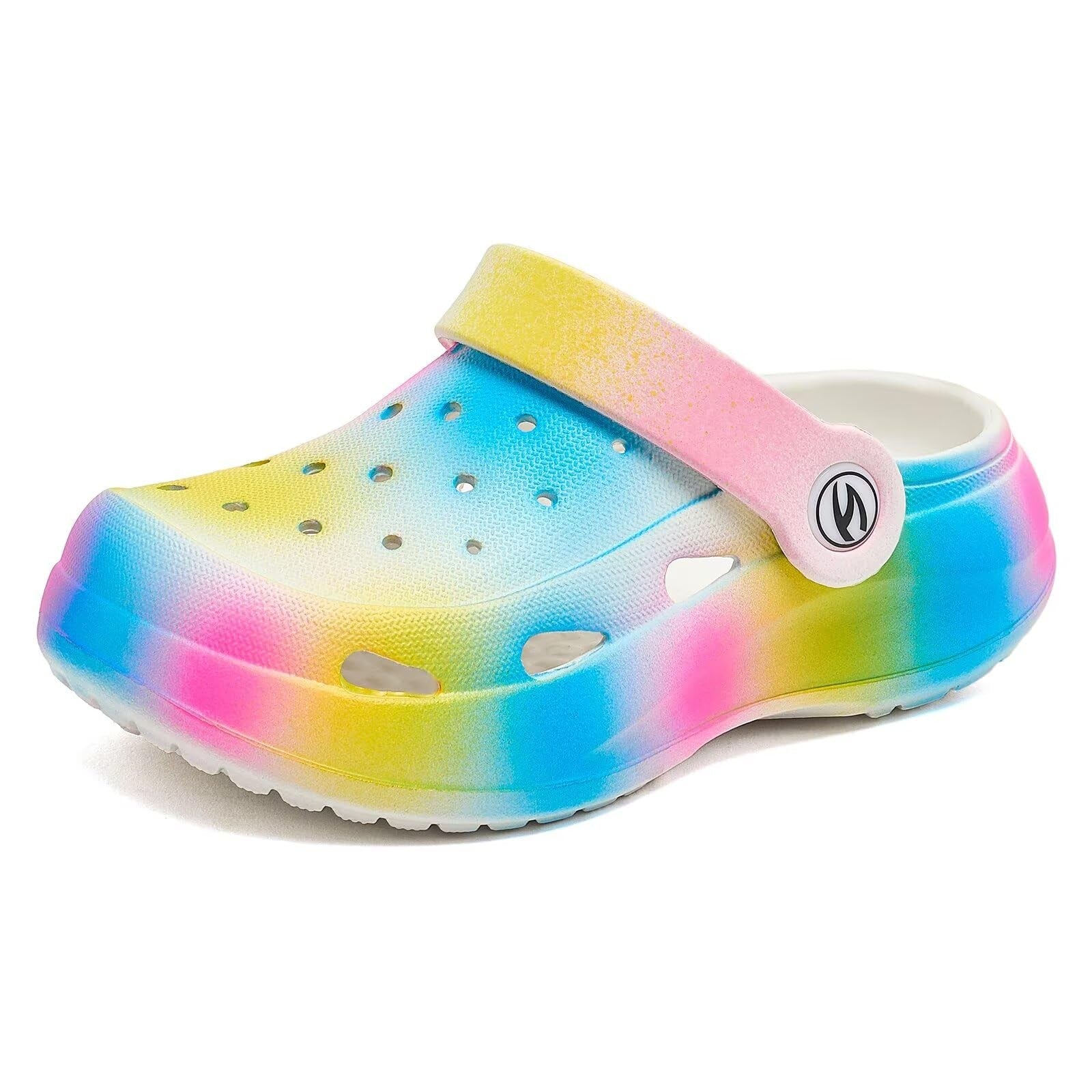 Toddler Garden Shoes A-Rainbow 10 Size Cartoon Slides Sandals Clogs