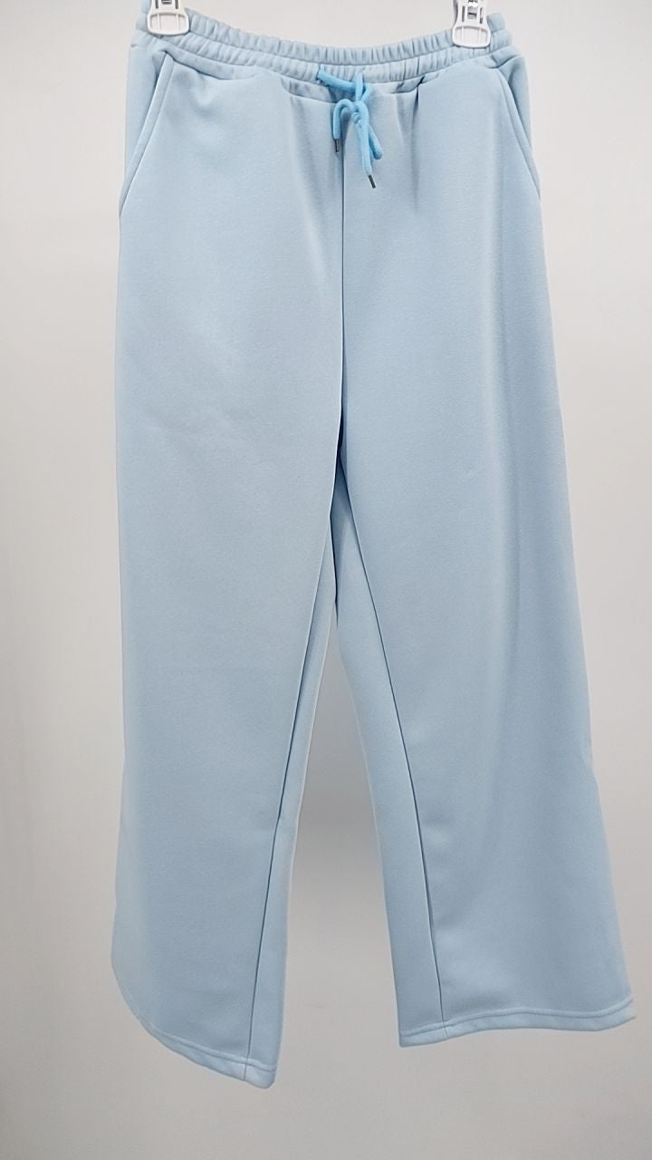 Zip Up Drawstring Hoodie and Pants Set