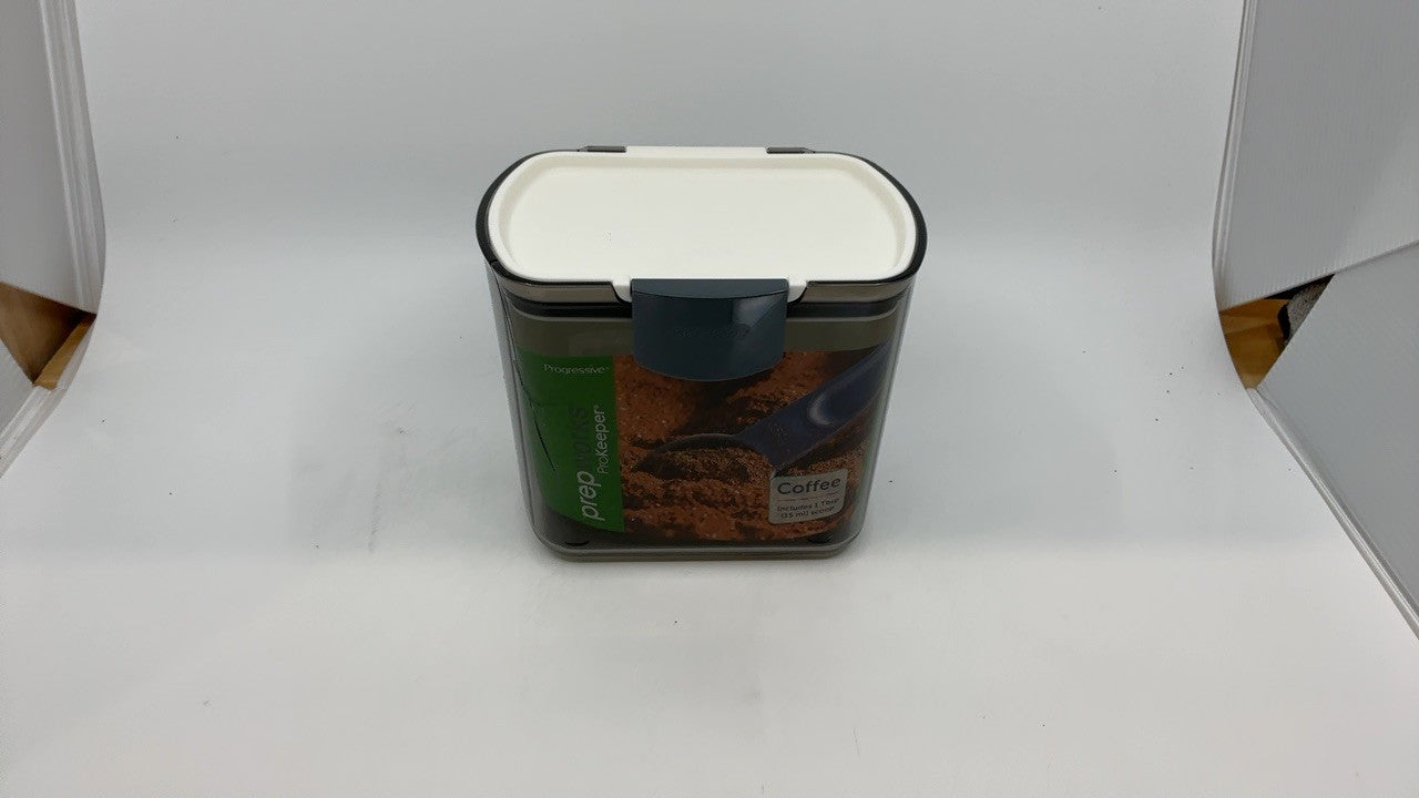 1.5 Quart Airtight Coffee Storage Container w/ Scoop - Tinted Plastic