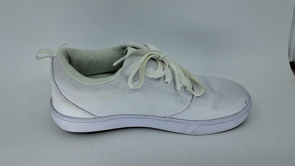 HEELYS Men's Wheeled Heeled Footwear Heel Shoe, White, 9
