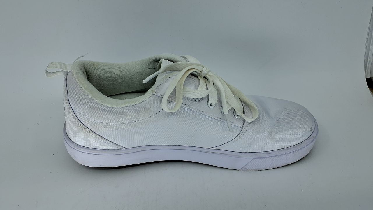 HEELYS Men's Wheeled Heeled Footwear Heel Shoe, White, 9