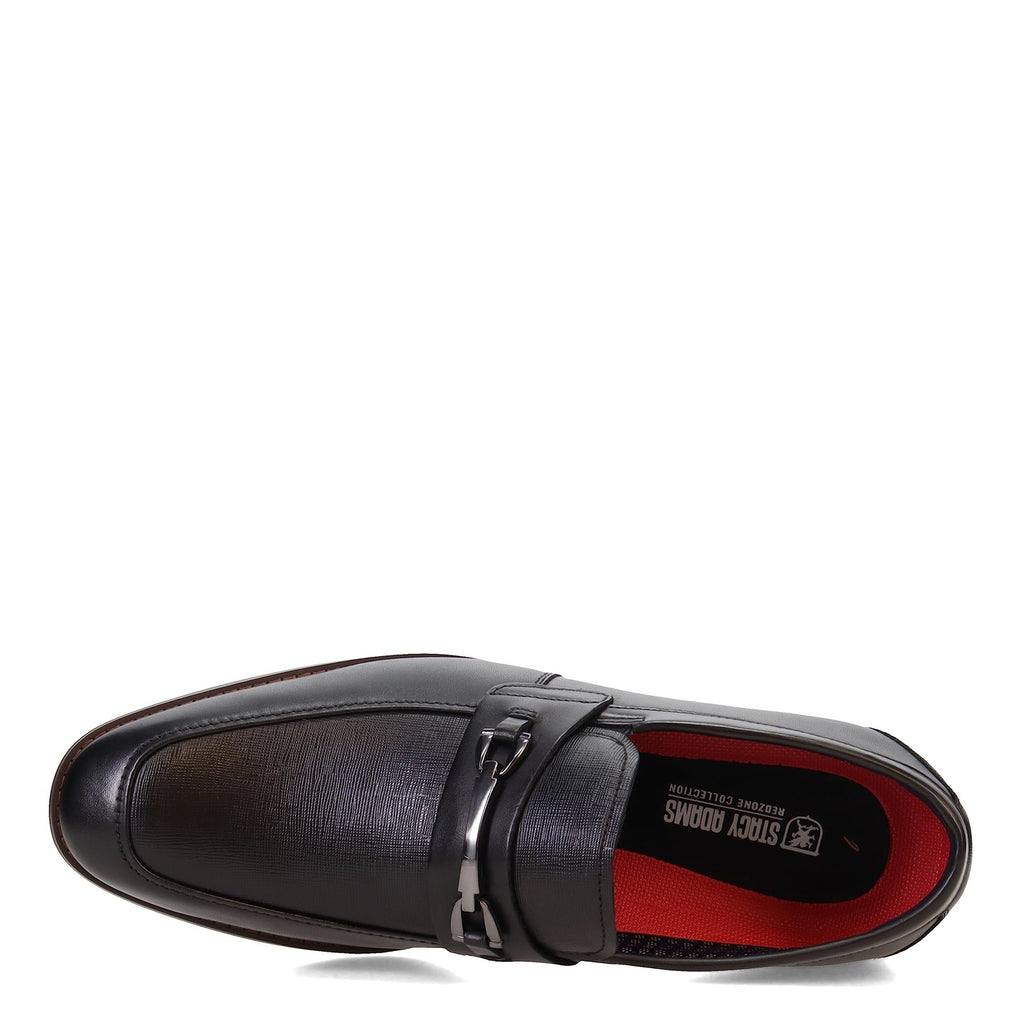 Stacy Adams Men's Kaylor Penny Slip-On Loafer, Black, 8M